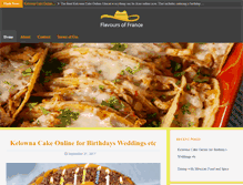 Tablet Screenshot of flavoursfrance.com